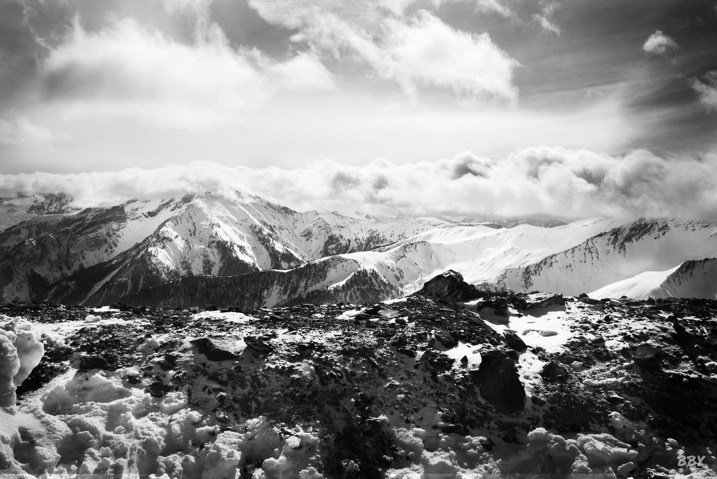 montagne,  neige