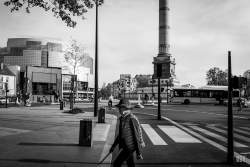 Les vélos prennent la Bastille,  ,  2020, architecture,  confinement,  rue,  vehicule,  vélo