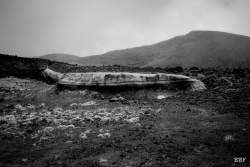 La plaines des sables,  2022, Lave volcan,  Paysage