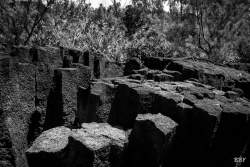 Puits Arabe,  2022, Lave volcan,  Paysage