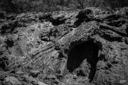 Puits Arabe,  2022, Lave volcan,  Paysage