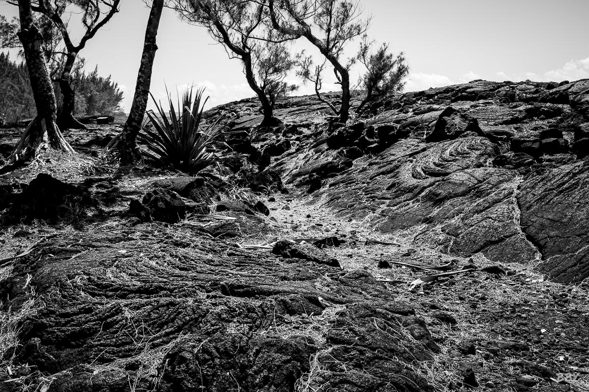 Lave volcan,  Paysage
